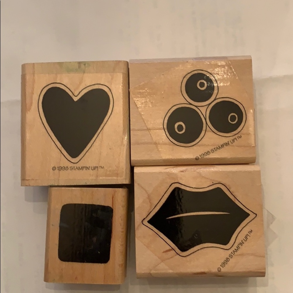 Sassy seasonal rubber stamp set